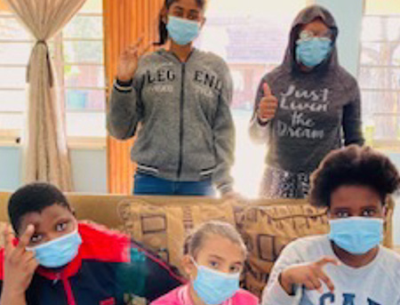 COMBATING COVID: GERBER PAPER DONATES FACE MASKS