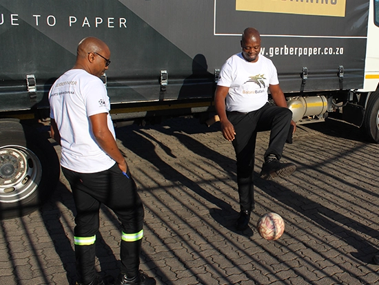 THE FIFA WORLD CUP SPIRIT IS ALIVE AND KICKING ACROSS GERBER PAPER