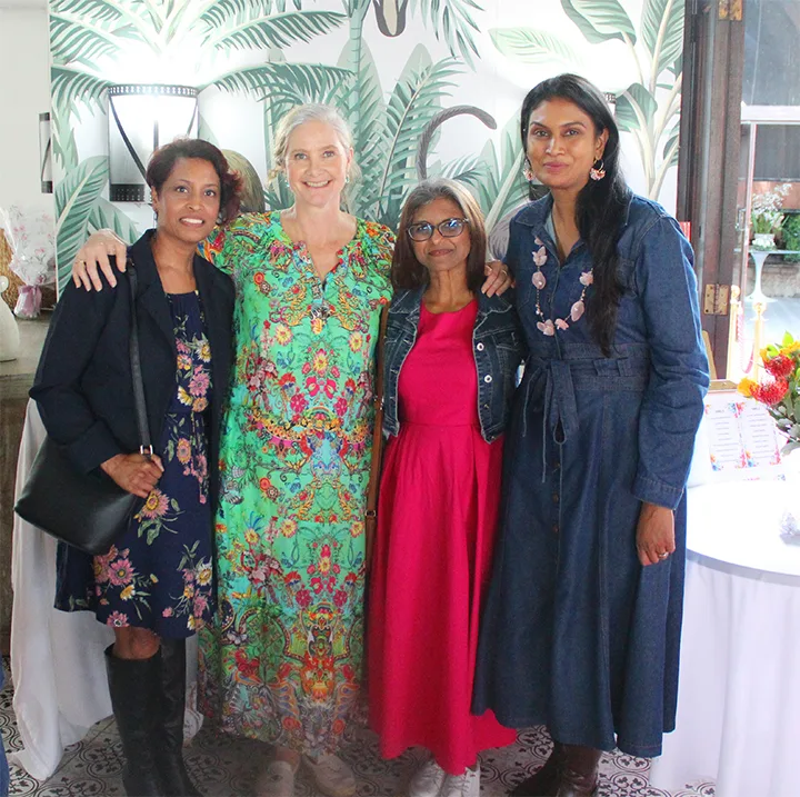 Gerber Paper Ladies’ Tea guests enjoying the Women’s Month celebration at Mangwanani Spa, Sibaya.
